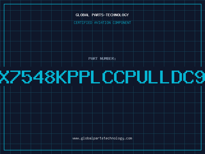 Aviation Part MX7548KPPLCCPULLDC92