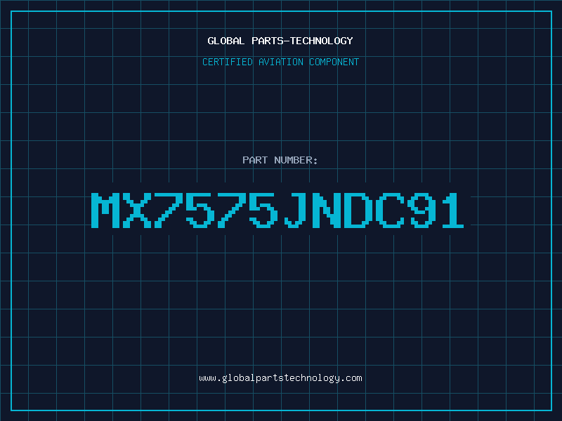 Aviation Part MX7575JNDC91