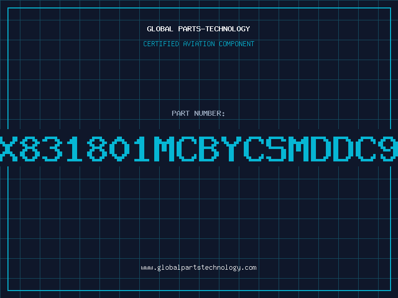 Aviation Part MX831801MCBYCSMDDC97
