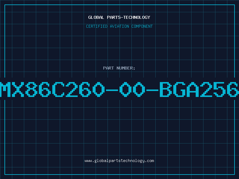 Aviation Part MX86C260-00-BGA256