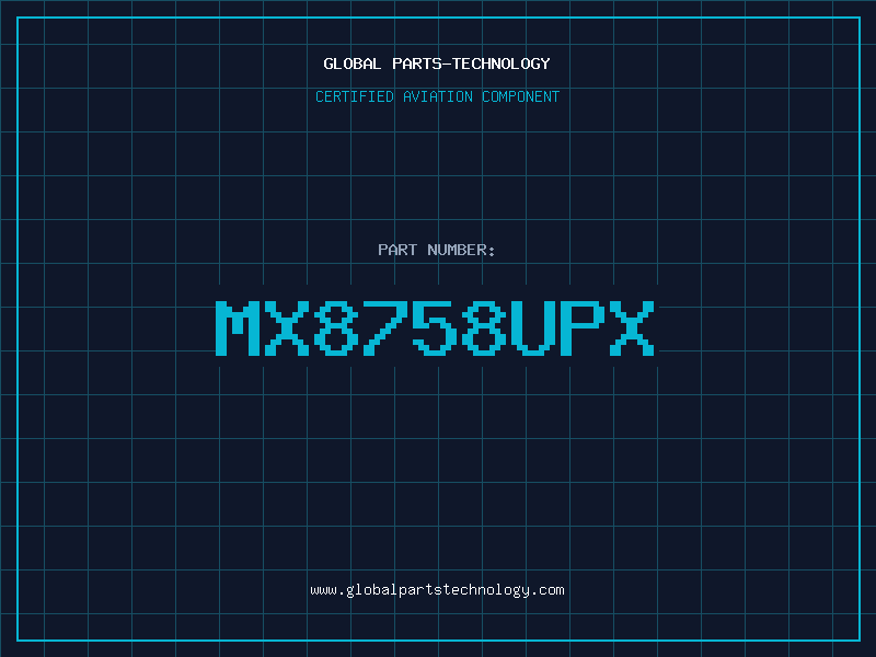 Aviation Part MX8758UPX