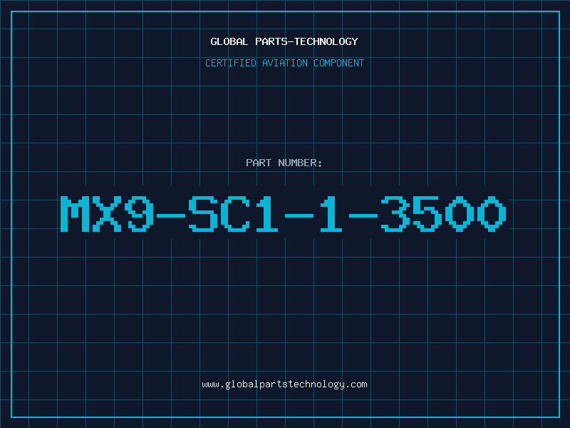 Aviation Part MX9-SC1-1-3500