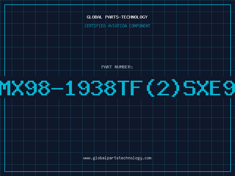 Aviation Part MX98-1938TF(2)SXE9