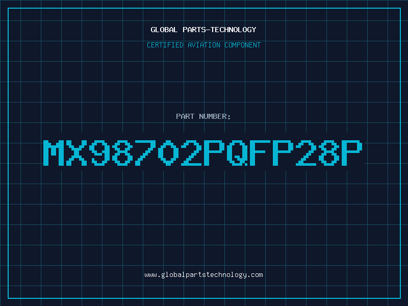 Aviation Part MX98702PQFP28P