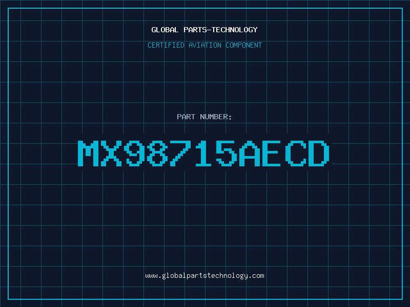 Aviation Part MX98715AECD