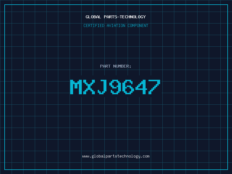 Aviation Part MXJ9647