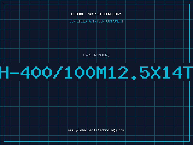 Aviation Part MXMH-400/100M12.5X14TR13