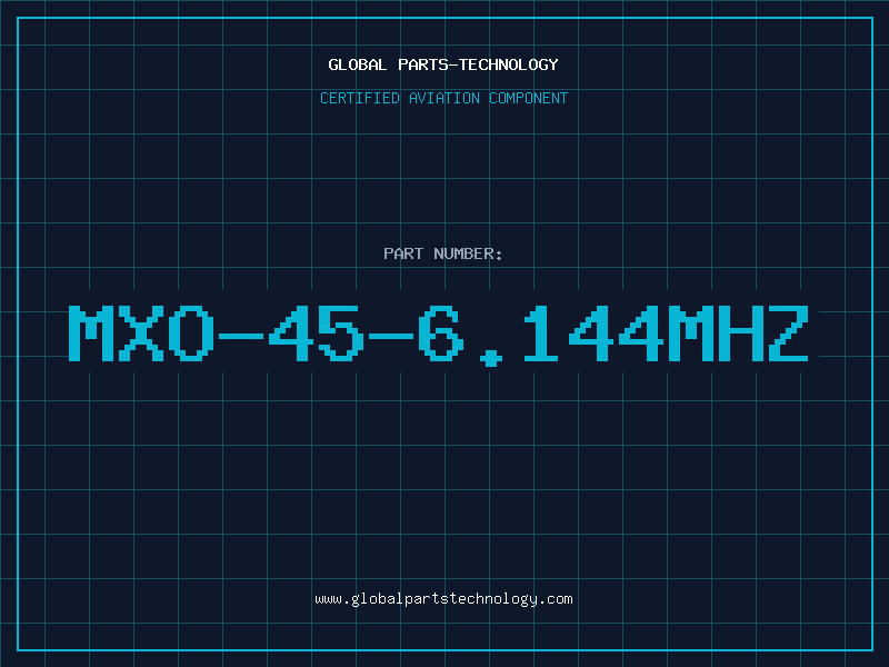 Aviation Part MXO-45-6.144MHZ