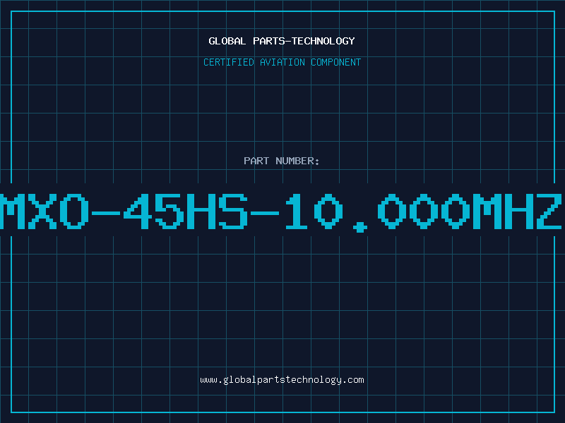 Aviation Part MXO-45HS-10.000MHZ