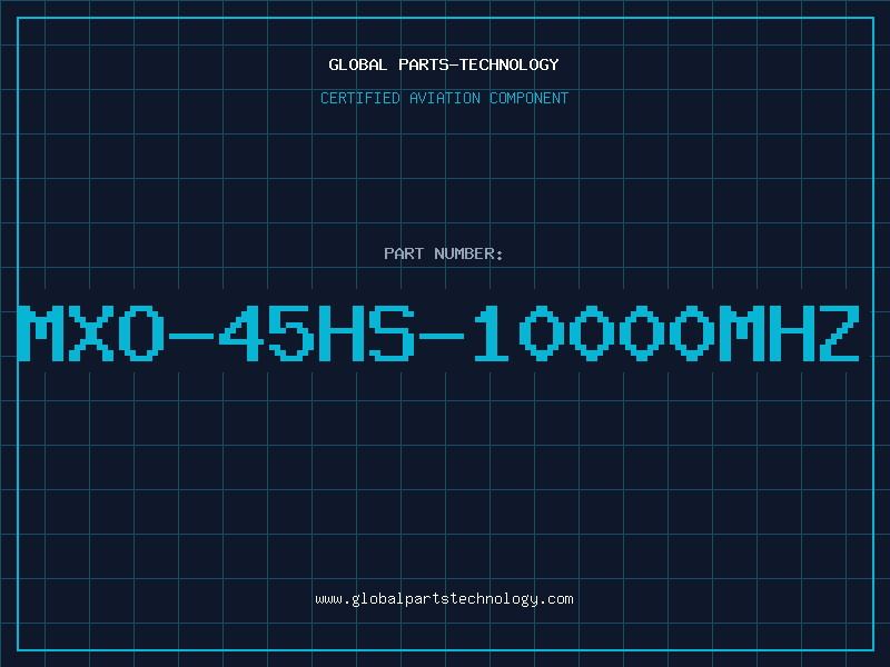 Aviation Part MXO-45HS-10000MHZ