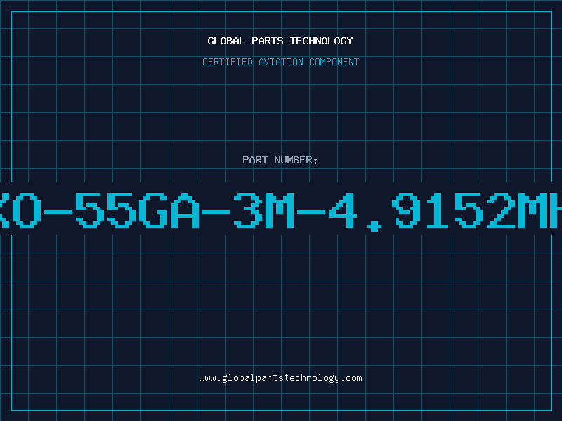 Aviation Part MXO-55GA-3M-4.9152MHZ