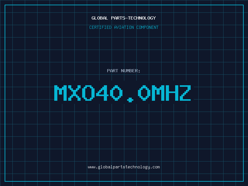 Aviation Part MXO40.0MHZ