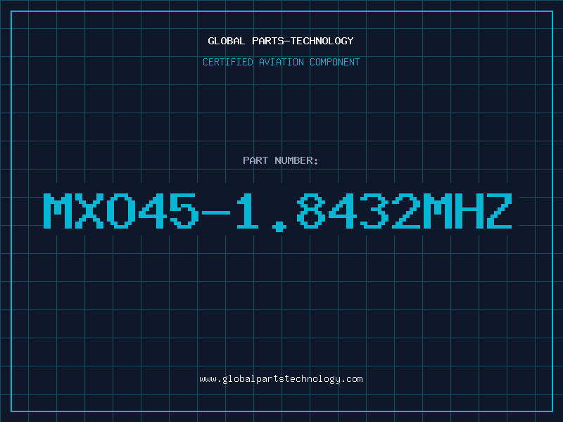 Aviation Part MXO45-1.8432MHZ