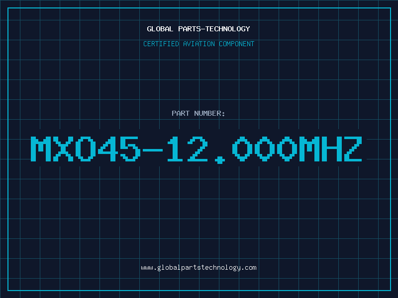 Aviation Part MXO45-12.000MHZ