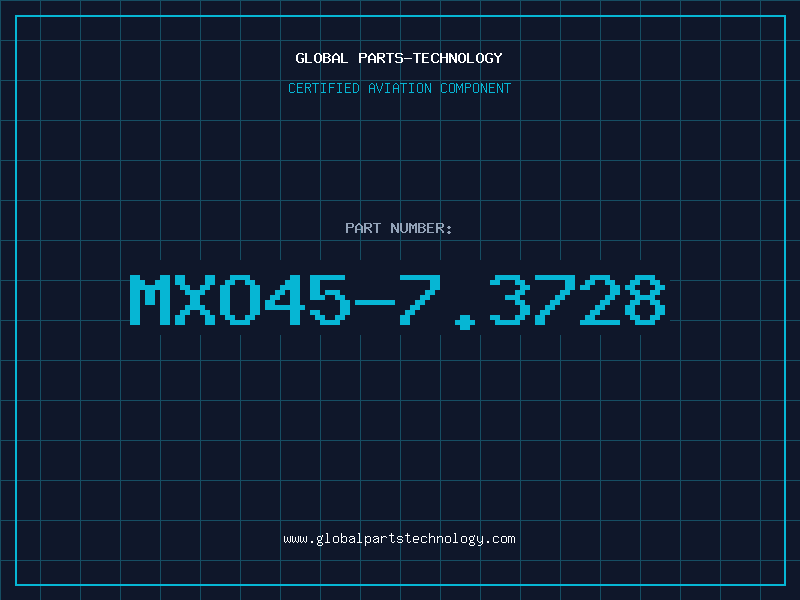 Aviation Part MXO45-7.3728