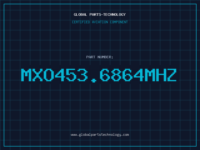 Aviation Part MXO453.6864MHZ