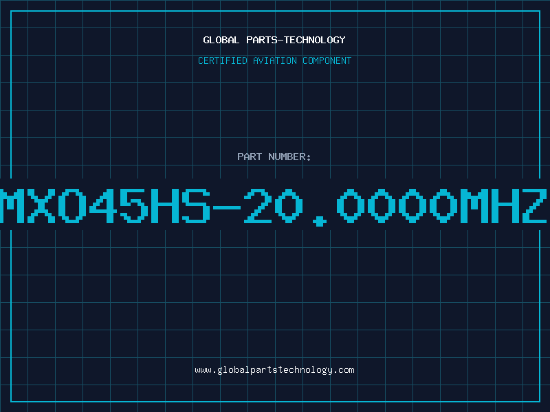 Aviation Part MXO45HS-20.0000MHZ