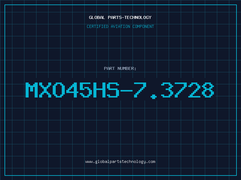 Aviation Part MXO45HS-7.3728