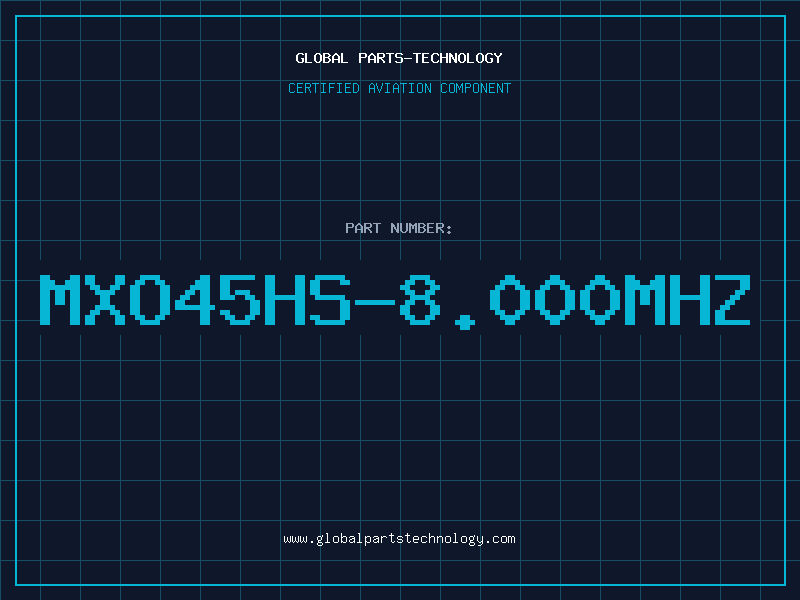 Aviation Part MXO45HS-8.000MHZ