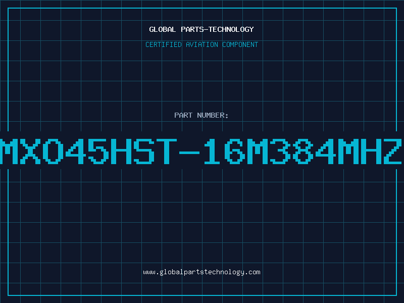 Aviation Part MXO45HST-16M384MHZ