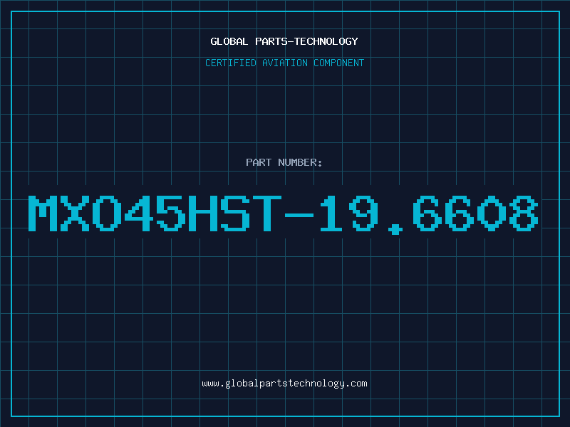 Aviation Part MXO45HST-19.6608
