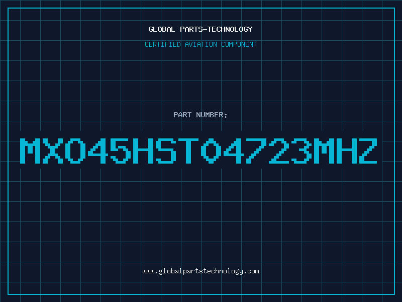 Aviation Part MXO45HST04723MHZ