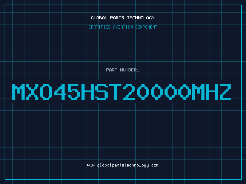 Aviation Part MXO45HST20000MHZ