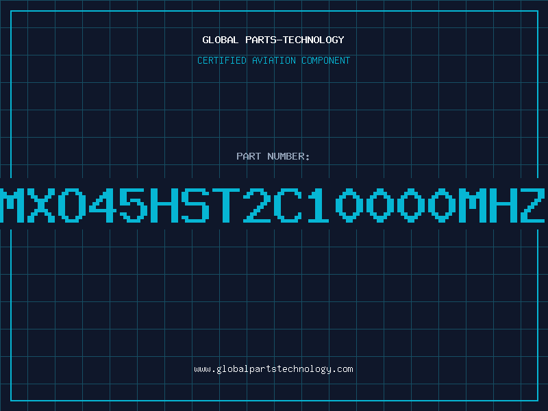 Aviation Part MXO45HST2C10000MHZ