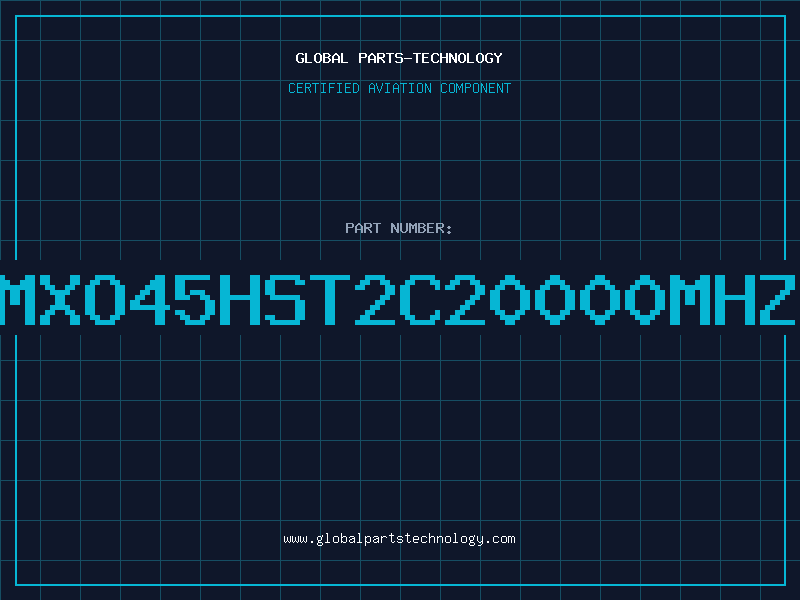 Aviation Part MXO45HST2C20000MHZ