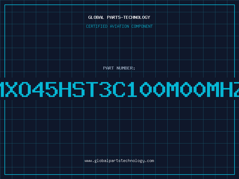 Aviation Part MXO45HST3C100M00MHZ