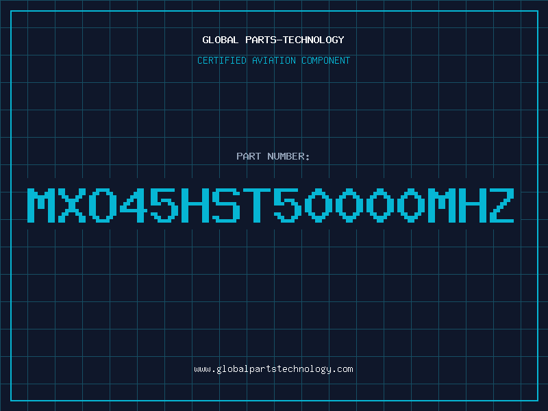 Aviation Part MXO45HST50000MHZ