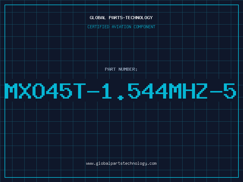 Aviation Part MXO45T-1.544MHZ-5