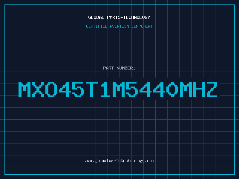 Aviation Part MXO45T1M5440MHZ