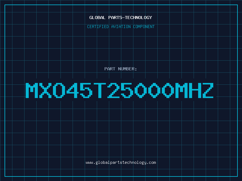 Aviation Part MXO45T25000MHZ