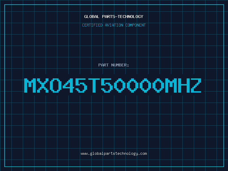 Aviation Part MXO45T50000MHZ