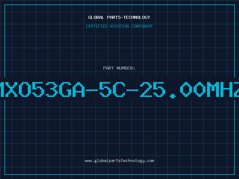 Aviation Part MXO53GA-5C-25.00MHZ