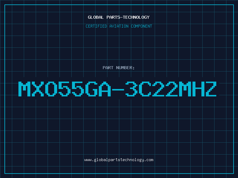 Aviation Part MXO55GA-3C22MHZ