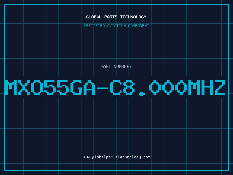 Aviation Part MXO55GA-C8.000MHZ
