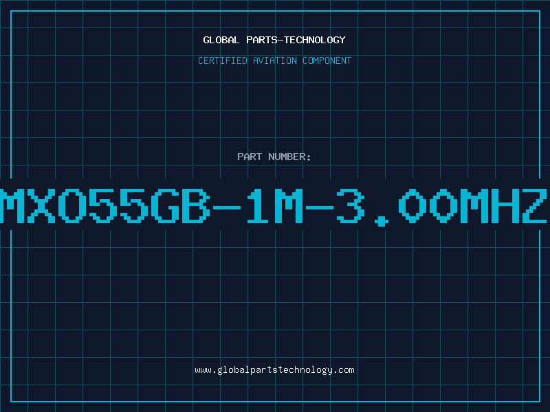 Aviation Part MXO55GB-1M-3.00MHZ