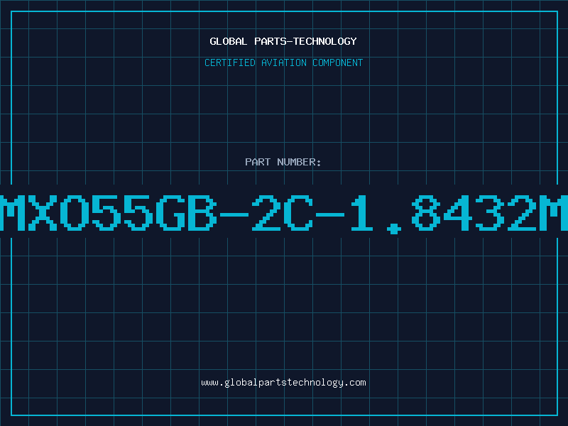 Aviation Part MXO55GB-2C-1.8432M
