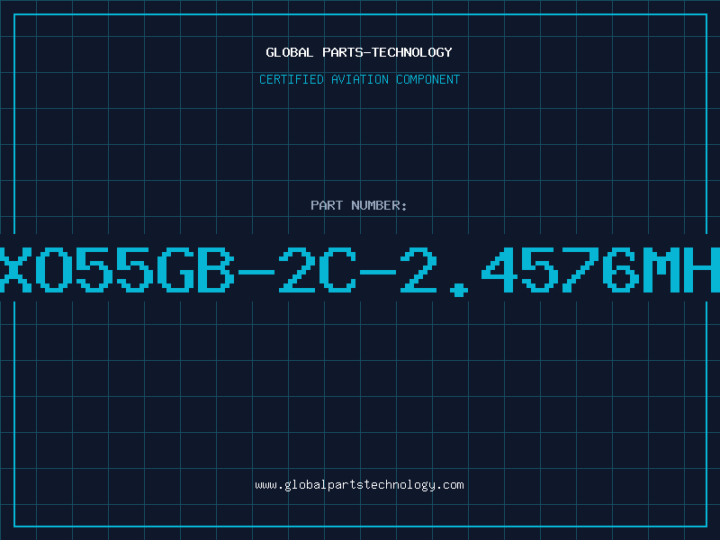 Aviation Part MXO55GB-2C-2.4576MHZ