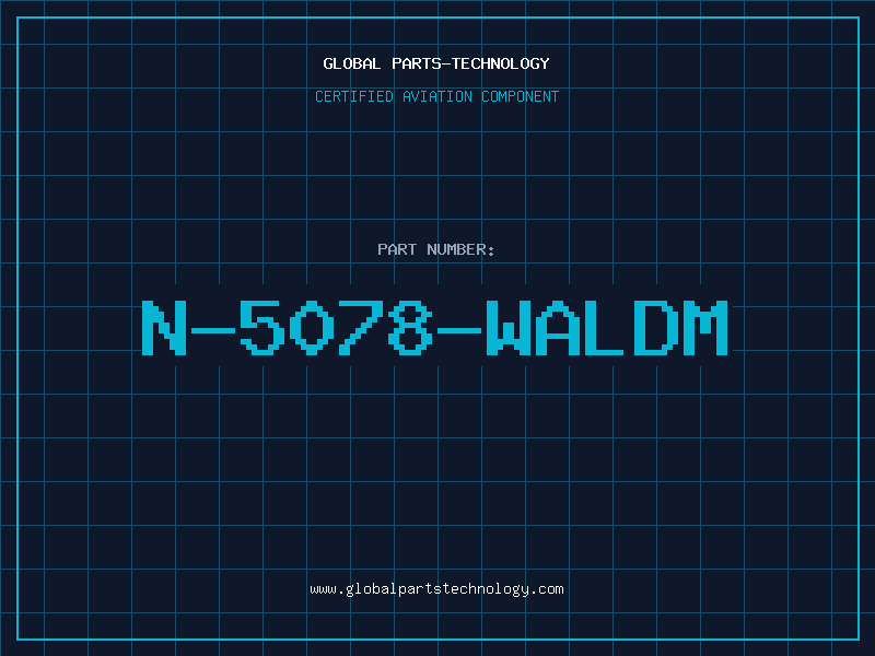 Aviation Part N-5078-WALDM
