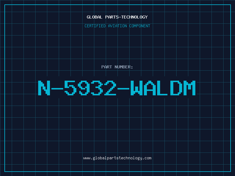 Aviation Part N-5932-WALDM
