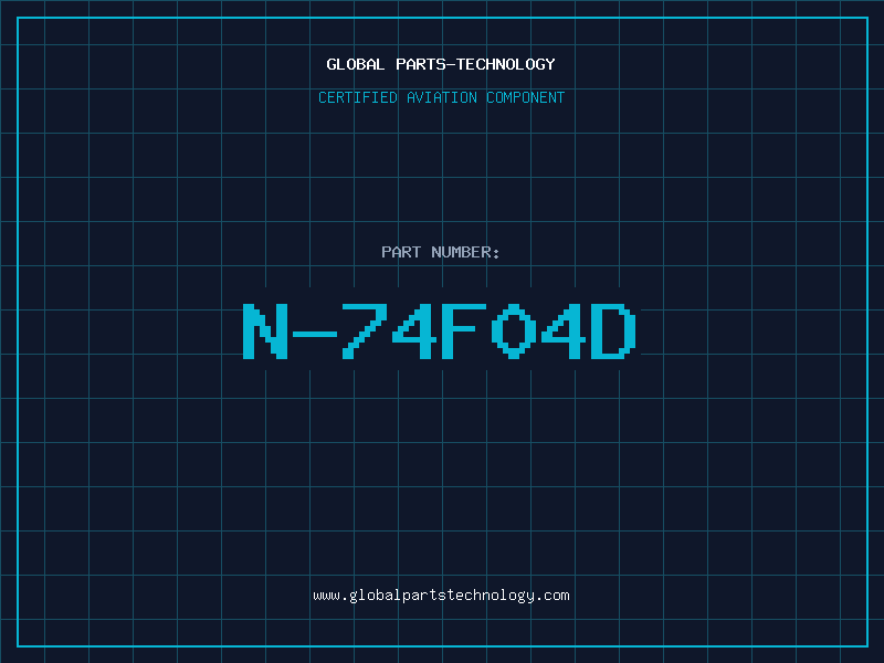 Aviation Part N-74F04D