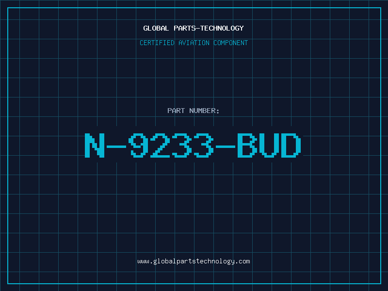 Aviation Part N-9233-BUD