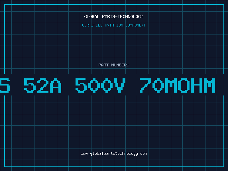 Aviation Part N-CH COOLMOS 52A 500V 70mOhm TO RoHSconf