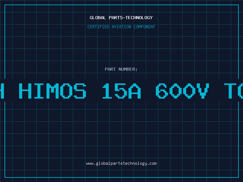 Aviation Part N-CH HIMOS 15A 600V TO263