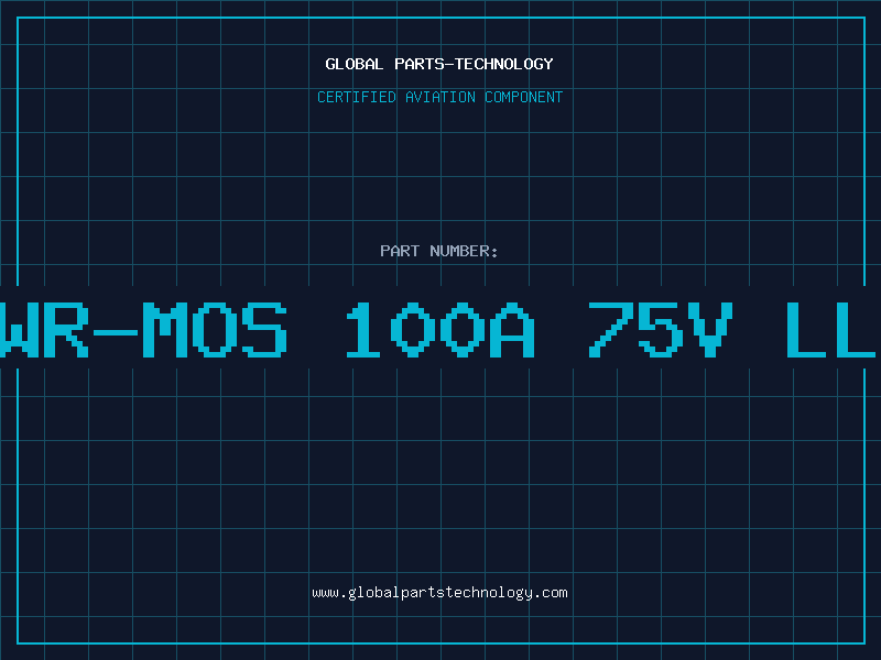 Aviation Part N-CH PWR-MOS 100A 75V LL TO263