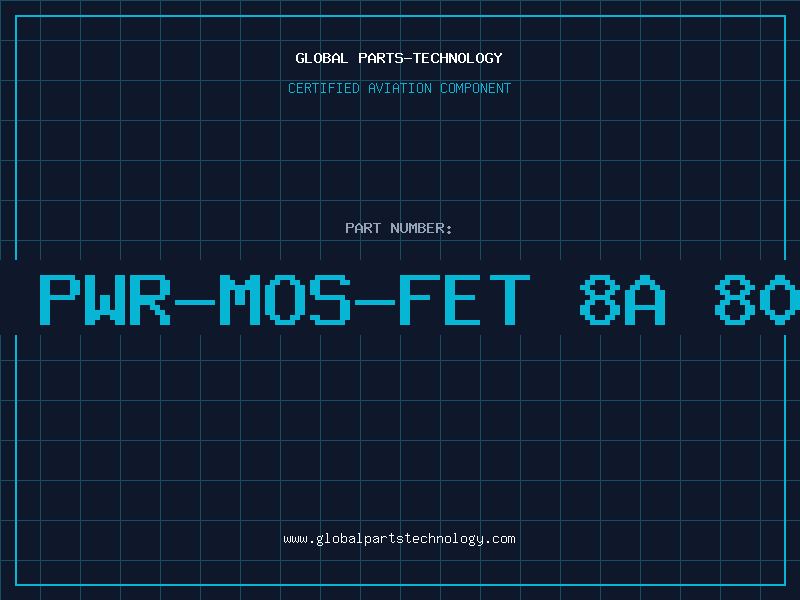 Aviation Part N-CH PWR-MOS-FET 8A 800V 0