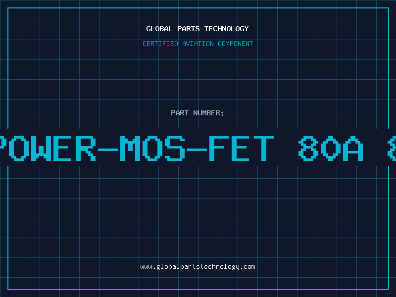 Aviation Part N-KANAL POWER-MOS-FET 80A 80V D2PAK